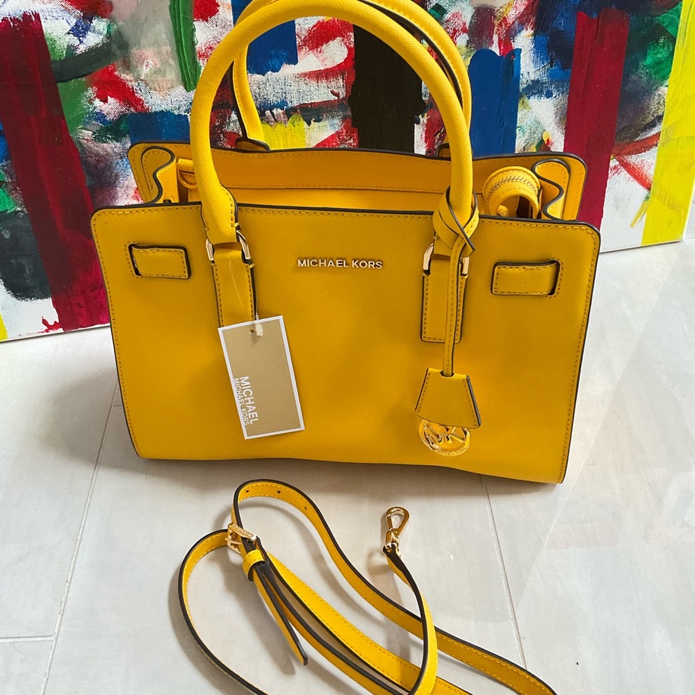 Michael Michael Kors Dillon Leather Satchel